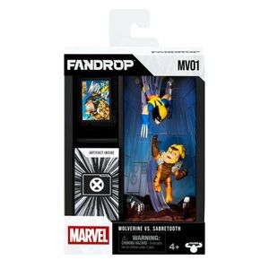 Marvel Fandrop MV01 Figure 2 Pack Wolverine Vs. Sabretooth